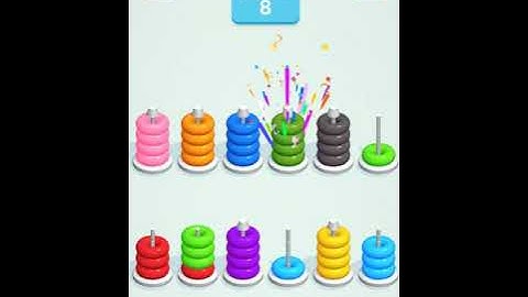 Hoop Sort Puzzle Level 211 - 220 Walkthrough | PuzzleChallenge ✔️