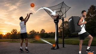 The World's First Shooting Machine In A Backpack - HOOPTEQ