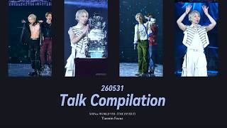 [4K FULL] 260531 태민 토크 모음 TAEMIN 'Talk Compilation' SHINee WORLD VIII 샤이니월드8 인버트서콘