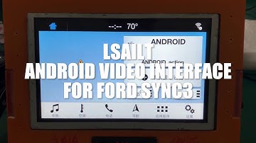 FORD SYNC3 Android 6.0 video interface by Lsailt