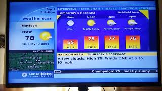Weatherscan - Mattoon, IL (9/1/2021)