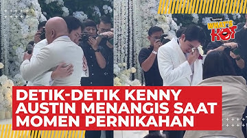 Detik-Detik Kenny Austin Menangis Saat Sambut Amanda Manopo di Pelaminan, Terharu Di Pelukan Mertua