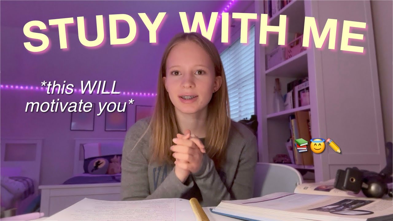 STUDY WITH ME VLOG ️😇 *how I take notes + handwriting tutorial* - YouTube