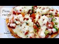 Instant vegetarian pizza  recipe    deepanlalwani