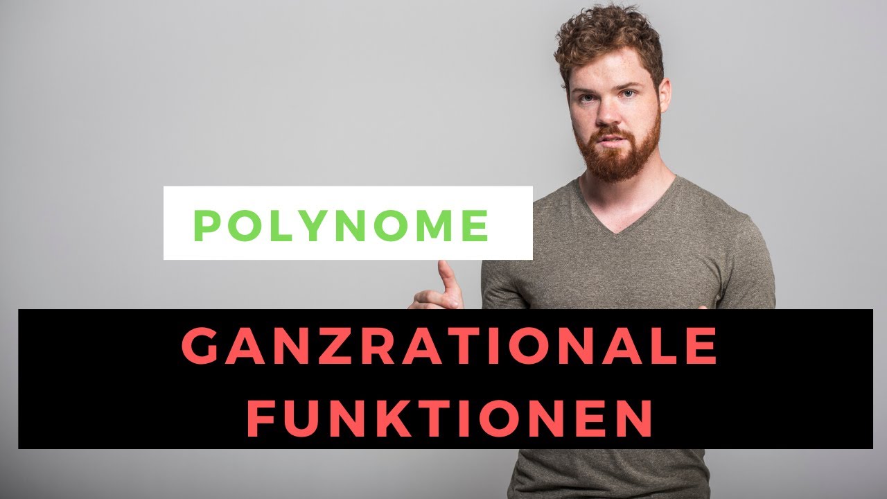 Polynomfunktion, Polynome, Begriffsklärung, ganzrationale Funktionen | Mathe by Daniel Jung