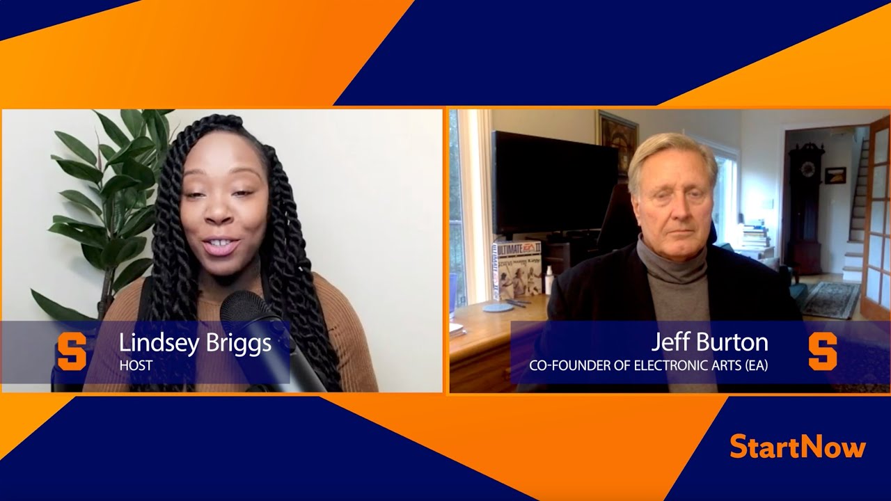StartNow Jeff Burton Cofounder of Electronic Arts YouTube