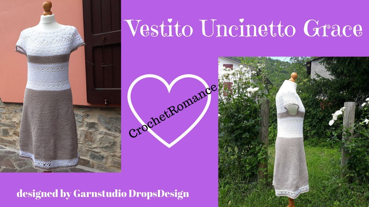 Vestito Uncinetto Grace per destrorsi