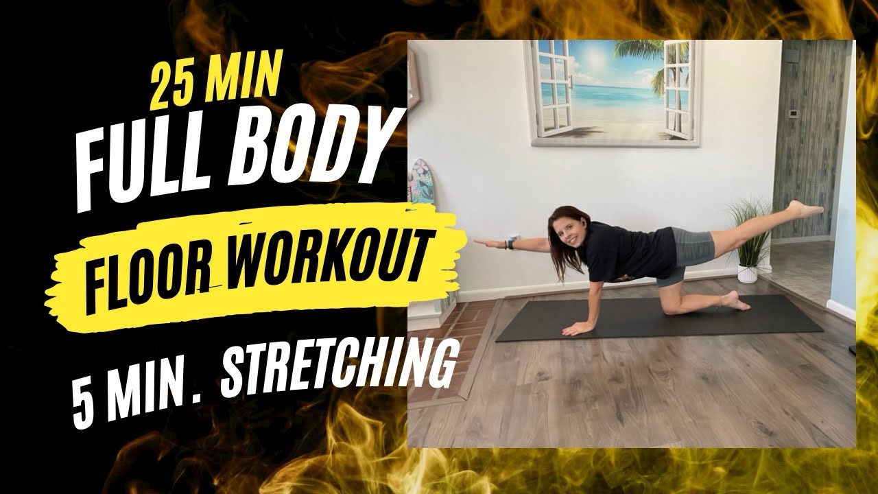 25 minute | floor workout routine | #athomeworkout - YouTube