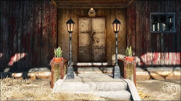 Motion Sensor Doors (ft. The Insane Shecklador) 🚪 Fallout 4 No Mods Shop Class