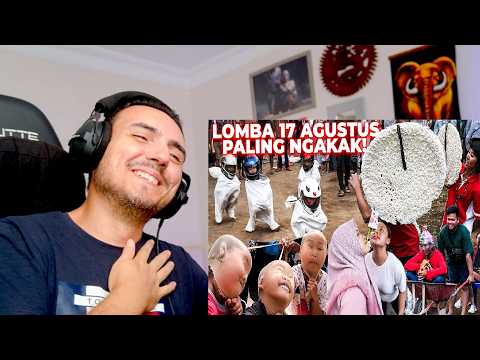 Asli Bikin Ketawa, Hahaha! Deretan Momen Lucu Lomba 17 Agustus Paling Kocak Sepanjang Masa Reaction