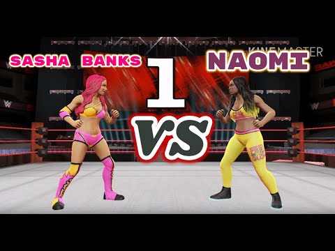 SASHA BANKS VS NAOMI