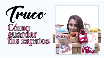 ¿Es mejor guardar los zapatos en cajas o fuera?