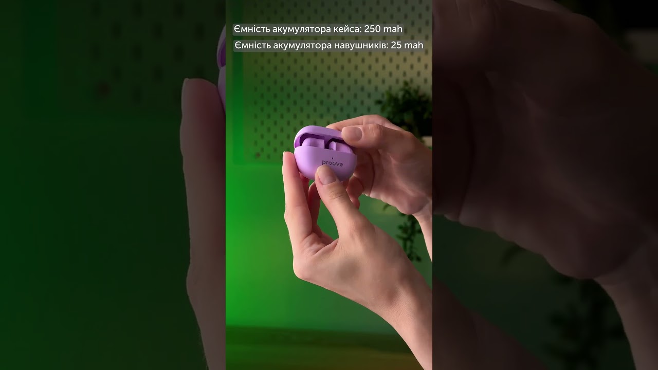 Proove Mainstream Mini TWS Wireless Bluetooth Earbuds.