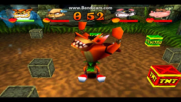 Crash Bash - review - Jungle Bash ( Trophy challenge )