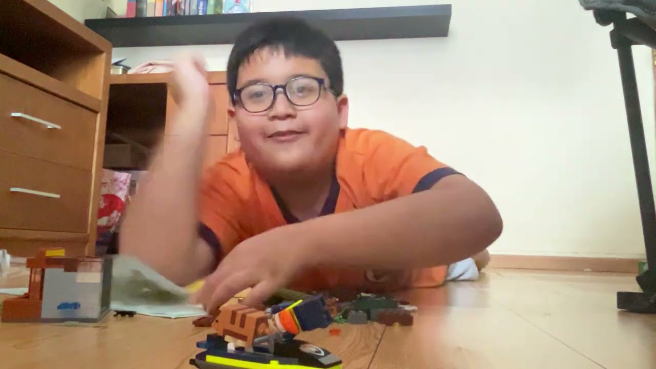 Making two armadillos and finding a blue piece