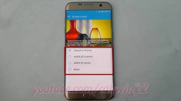 Samsung Galaxy S7 Edge : How to Change Screen Mode (Android Marshmallow)