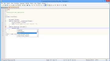 php oop tutorials in pashto || Tutorial 5. What is Constructor I ?