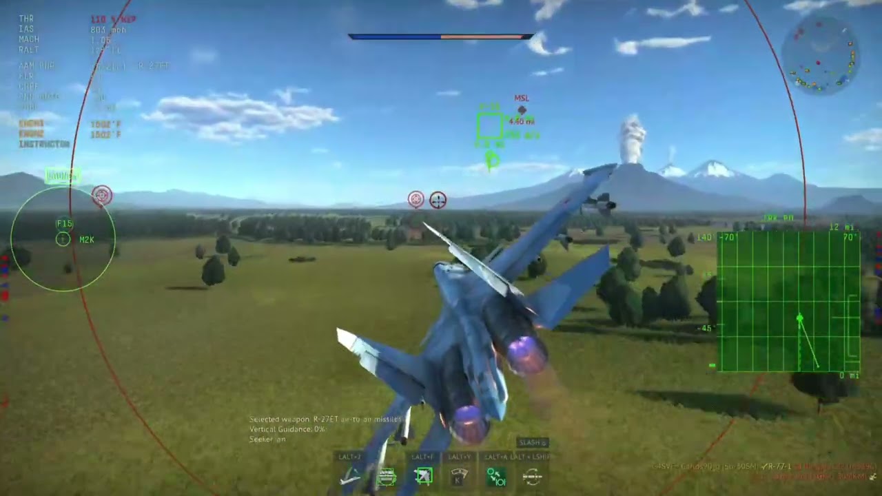 Su-30sm, almost got an Ace | War Thunder