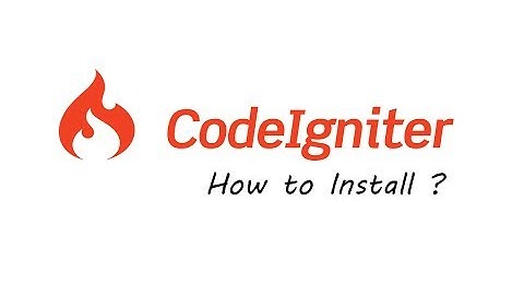 Cara Install Framework Codeigniter Dalam 2 Menit #Tutorial