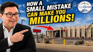 How a small mistake can make you millions! || Vacant Bank for sale in Phoenix || NNN investments ||