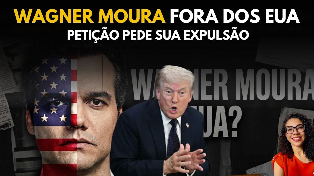 Querem EXPULSAR Wagner Moura dos EUA? (Entenda a polêmica)