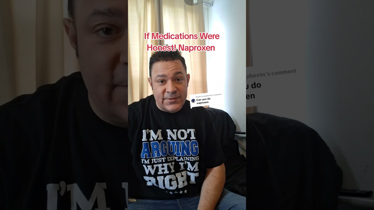 Напроксен: Если бы лекарства были честными! 