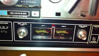 Akai X201D Reel To Reel Tape Deck Playing Adaigo For Strings