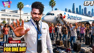 GTA 5: Franklin Police Become PILOT 👨‍✈️️For ONE DAY in Real Life 😰Police Job In Danger😧Ps gamester