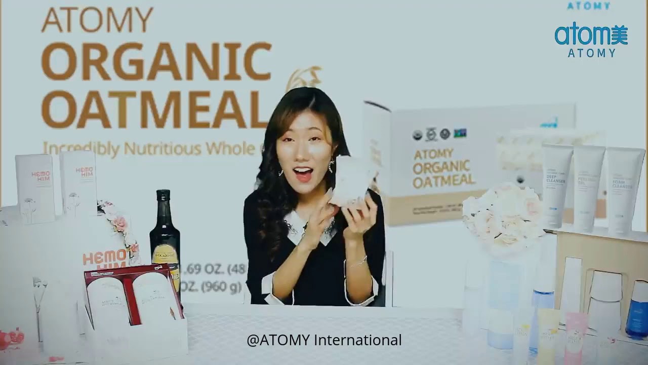 Organic Oatmeal by ATOMY - Product Explanation