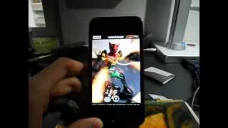 Cashpon Kamen Rider Henshin in an Iphone APP screenshot 2