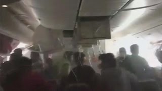 Video zeigt Evakuierung der Emirates-Maschine