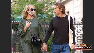 Julia Roberts & Danny Moder display rare PDA in New York City