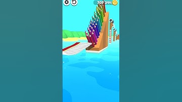 Flying Cut Game! Very satisfying and relaxing ASMR slicing Game Level 183 #shorts