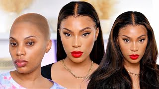 NO MORE WIG CAP !!! BALD CAP METHOD |MOST FLAWLESS WIG INSTALL