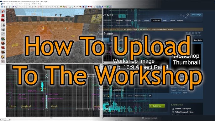 How to upload a Garry's Mod addon to the workshop 