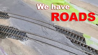 N Scale - Layout Update 19 - Roads