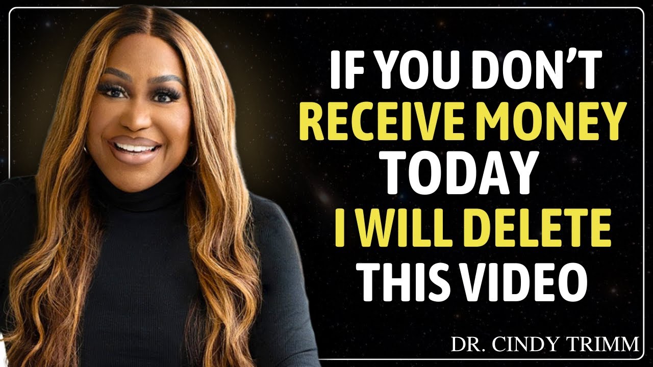 10-Minute Prayer Activates : SAME-DAY PROVISION:  Immediate Money Transfer TODAY | Dr. Cindy Trimm