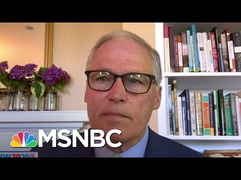 Jay Inslee: 'We Can't Have This Partisan Divide On Masks' | Andrea Mitchell | MSNBC