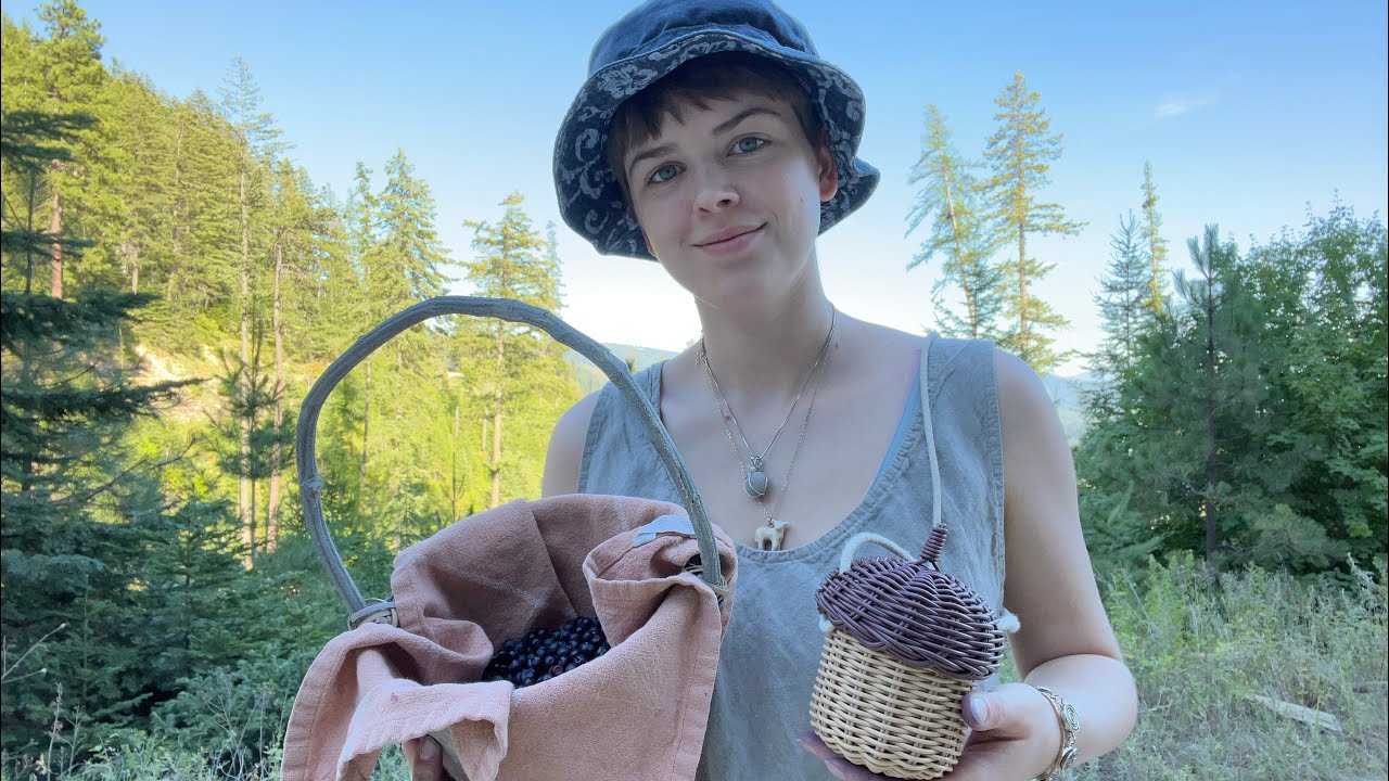 ASMR Foraging Berries in the Idaho Panhandle National Forest (soft spoken)
