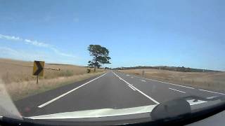 Mount Gambier to Millicent in one minute