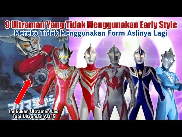 9 Ultraman Yang Tidak Pernah Menggunakan Form Aslinya Lagi class=