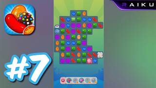 Candy Crush Saga - Playthrough Gameplay Part 7 (Android, iOS) screenshot 2