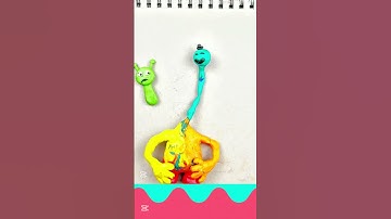Sprunki-The endless loop of the story of Simon x Doey poppy playtime,made of stopmotion clay! #clay