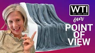 Our Point of View on Wchiuoe Heated Throw Blankets From Amazon