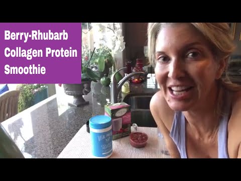 idea-protein---berry-rhubarb-collagen-protein-smoothie