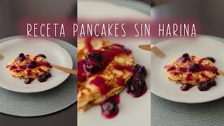 Receta Pancakes sin HARINA| Desayuno SALUDABLE Y NUTRITIVO| Healthy breakfast by Celeste.F 387 views 2 months ago 3 minutes, 13 seconds