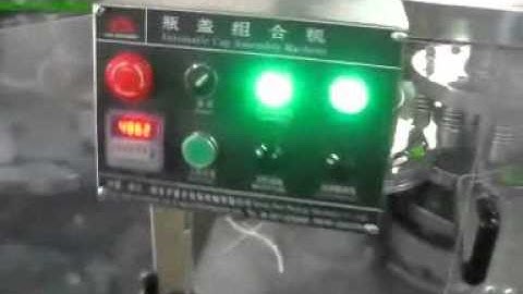 Flip top Cap closing machine