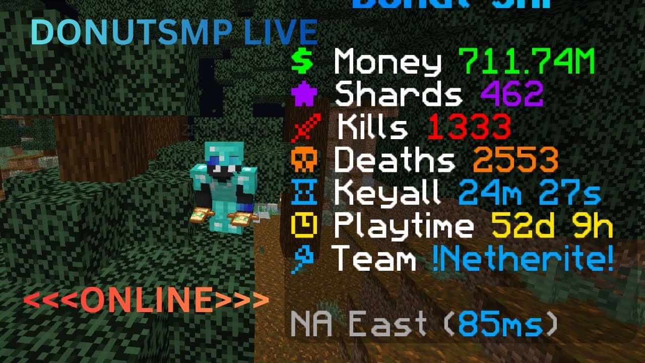 Donutsmp live/rating bases 50M per base/gambling/1B lootdrop RN - YouTube