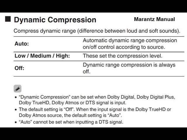 Turn Off Dynamic Range Compression In Your Receiver For Exciting