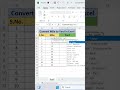 Convert Mile to Yard in MS Excel | Advance Excel | Excel Tips &amp; Tricks | #excel #shorts #exceltips